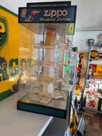 ZIPPO oude winkel reclame vitrine, Ophalen, Gebruikt, Gebruiksvoorwerp, .