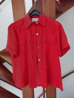 MAX MARA.  ROOD LINNEN  BLOUSJE  Maat 38, Kleding | Dames, Verzenden, Nieuw, Maat 38/40 (M), Rood