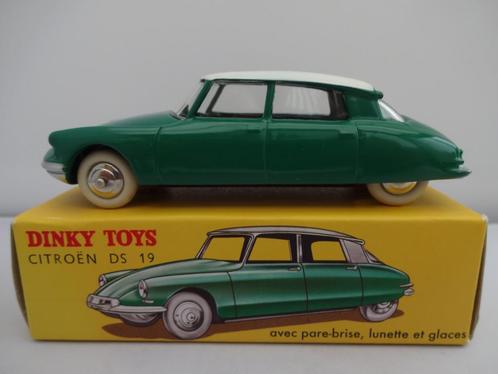 Citroen DS19 groen/wit dak nr: 24CP van Dinky Toys 1/43, Hobby en Vrije tijd, Modelauto's | 1:43, Nieuw, Auto, Dinky Toys, Ophalen of Verzenden