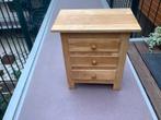 Houten kastje / nachrkastje 62x40cm, 70 cm hoog, Gebruikt, Landelijk, 3 of 4 laden, Minder dan 100 cm