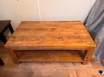 Teakhouten salontafel met onderblad, Ophalen, Gebruikt, 50 tot 100 cm, 100 tot 150 cm