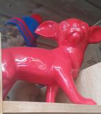 Beeld chihuahua ., Verzamelen, Beelden en Beeldjes, Ophalen of Verzenden, Zo goed als nieuw, Mens