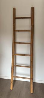 Bamboe decoratie ladder, Huis en Inrichting, Woonaccessoires | Overige, Ophalen of Verzenden, Zo goed als nieuw