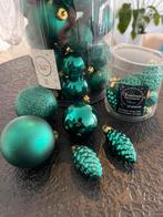 Kerstballen in turquoise kleur, Diversen, Kerst, Ophalen of Verzenden, Zo goed als nieuw