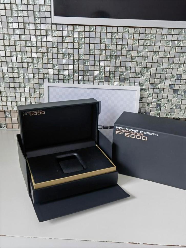 Origineel porsche design horloge koffer / horloge doos, Doe-het-zelf en Verbouw, Kratten en Dozen, Zo goed als nieuw, Doos, Minder dan 50 cm