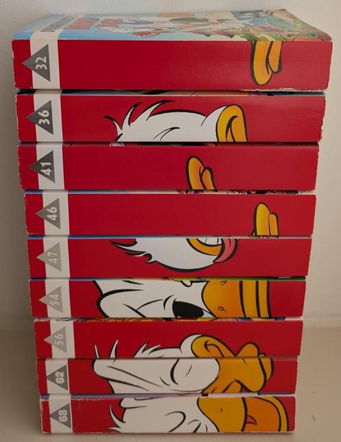 9 DUBBELPOCKETS DONALD DUCK: 32 36 41 46 47 54 56 62 68., Boeken, Stripboeken, Zo goed als nieuw, Meerdere stripboeken, Ophalen of Verzenden