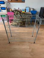 IKEA OMAR stellingkast met hangmanden, Ophalen, Zo goed als nieuw
