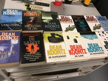 T.K. nog Ca. 14 Boeken en pockets van Dean Koontz zie lijst beschikbaar voor biedingen