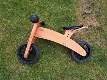 Houten Loopfiets 4in1 beschikbaar voor biedingen