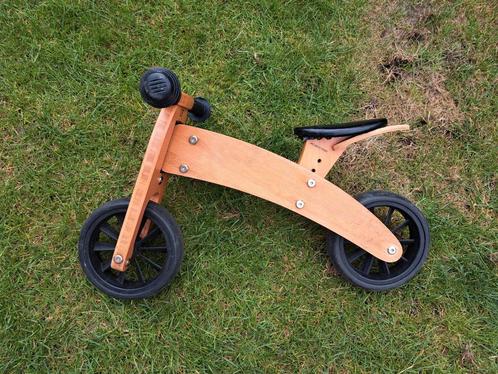 Houten Loopfiets 4in1, Kinderen en Baby's, Speelgoed | Buiten | Voertuigen en Loopfietsen, Gebruikt, Loopfiets, Ophalen