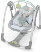 Ingenuity Hugs & Hoots Folding and Portable Baby Swing, Ophalen of Verzenden, Zo goed als nieuw, Wipstoel, Overige merken
