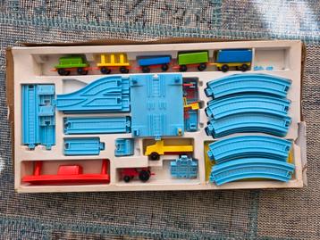 Herbart vintage speelgoed treinbaan jaren 70  beschikbaar voor biedingen