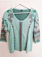 Kooi Knitwear vest katoen maat M, Ivko, Kleding | Dames, Maat 38/40 (M), Blauw, Kooi Knitwear, Ophalen of Verzenden
