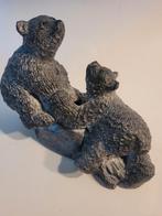 Inuit beeldje eskimo otter beer steen Wolf Noorderlicht, Ophalen of Verzenden