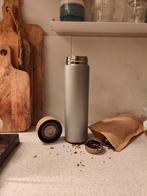 Thermoskan met theezeef - RVS 304, Huis en Inrichting, Keuken | Keukenbenodigdheden, Ophalen of Verzenden, Zo goed als nieuw