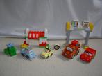 duplo Cars set met Bliksem, Takel, Dottie en Luigi, Ophalen of Verzenden, Gebruikt, Complete set, Duplo