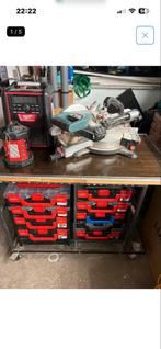 Werkbank op wielen, Ophalen, Gebruikt, 70 tot 120 cm, Inklapbaar