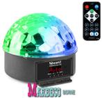 Mini Star Ball, LED licht effect, 9 colors, DMX, afstandsbed