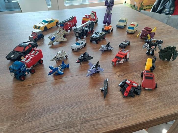 Partijtje vintage transformers, Verzamelen, Transformers, Gebruikt, Ophalen of Verzenden