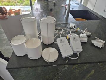Deco Systeem compleet tp link  3 x x60 erbij ipv 2 beschikbaar voor biedingen