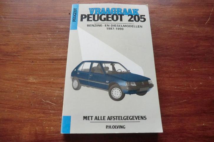 boek - Vraagbaak Peugeot 205 - 1987-1990, Boeken, Auto's | Boeken, Gelezen, Peugeot, Ophalen of Verzenden