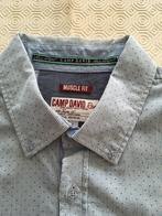 Overhemd Camp David, Blauw, Halswijdte 41/42 (L), Zo goed als nieuw, Camp David
