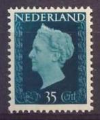 Nederland NVPH nr 485 postfris Koningin Wilhelmina 1947, Postzegels en Munten, Verzenden, Na 1940, Postfris