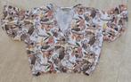 Pull & Bear dames blousje jorte mouw aangeboden, Kleding | Dames, Blouses en Tunieken, Bruin, Ophalen of Verzenden, Gedragen, Maat 36 (S)
