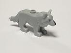 Lego nieuwe lichtgrijze wolf