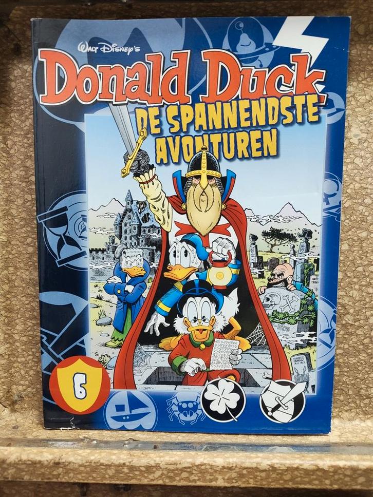 Donald Duck - De Spannendste Avonturen, Hobby en Vrije tijd, Gezelschapsspellen | Bordspellen, Gebruikt, Een of twee spelers, Reisspel