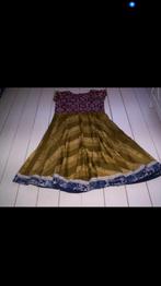 INDIA JURKJ met verschillende soorten stof, Kleding | Dames, Jurken, Maat 38/40 (M), India, Overige kleuren, Ophalen of Verzenden