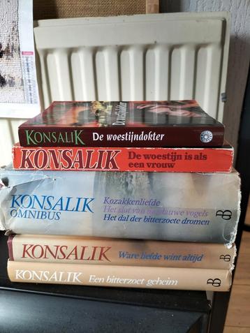5 Konsalik Romans beschikbaar voor biedingen