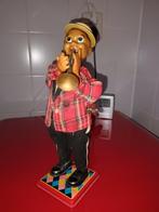 Blikken speelgoed. Swingende muzikant. Opwindbaar. Japan., Antiek en Kunst, Antiek | Speelgoed, Ophalen of Verzenden