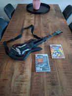 Nintendo wii Guitar Hero set met twee Guitar Hero games., Spelcomputers en Games, Ophalen of Verzenden, Zo goed als nieuw, Met 2 controllers