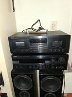 Yamaha KX-W592 Dubbel Cassettedeck, Audio, Tv en Foto, Cassettedecks, Ophalen, Dubbel, Auto-reverse