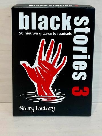 Black story’s 3 50 nieuwe gitzwarte raadsels Story Factory beschikbaar voor biedingen