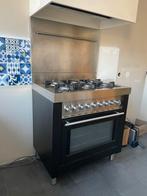 Bosch solitaire elektra-gasfornuis met 6 kookzones, Ophalen, Gebruikt, 60 cm of meer, Energieklasse A of zuiniger