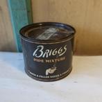 Blik Briggs Pipe Mixture Tobacco Tin Can origineel Ø 14,5 cm, Ophalen of Verzenden, Gebruikt, Tabaksdoos of Verpakking