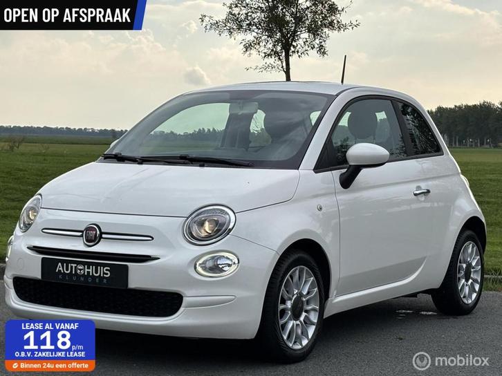 Fiat 500 1.0 TwinAir | BTW AUTO | Garantie | Facelift |, Auto's, Fiat, Bedrijf, Te koop, ABS, Airbags, Airconditioning, Alarm