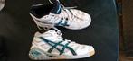 Hoge Asics sneakers  R-truss wit blauw zgan maat 42.5, Ophalen of Verzenden, Zo goed als nieuw, Blauw