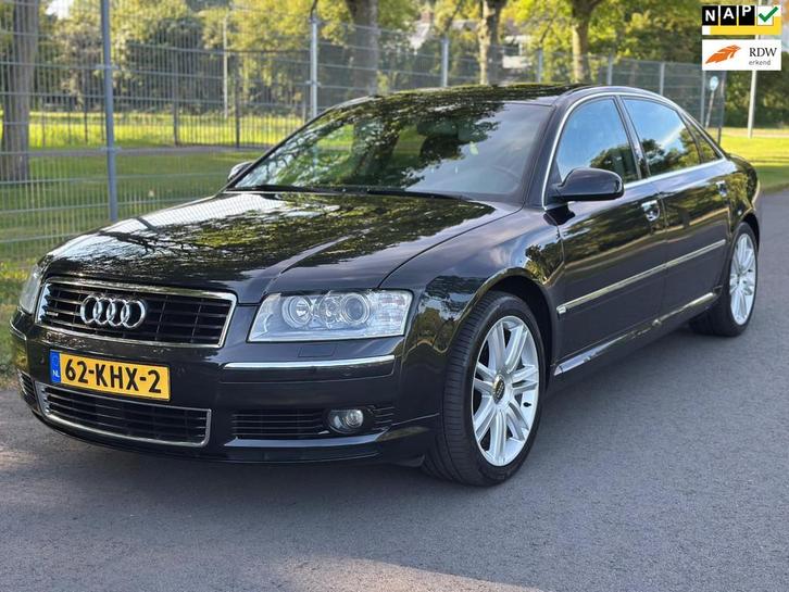 Audi A8 4.2 quattro|Lang|LPG/G3|ACC|BJ:2003|Opendak|Zeer Net, Auto's, Audi, Bedrijf, Te koop, A8, 4x4, ABS, Adaptive Cruise Control