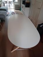 Ovalen eettafel ikea 185x91 en 72.5cm hoog, Ophalen, Gebruikt, 50 tot 100 cm, Vijf personen of meer