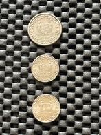 Suriname 25 cent en 10 cent, Postzegels en Munten, Munten | Nederland, Ophalen of Verzenden, Koningin Wilhelmina, 25 cent, Losse munt