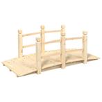 Tuinbrug houten brug vijverbrug bruggetje GRATIS BEZORGD!, Tuin en Terras, Verzenden, Nieuw