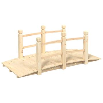 Tuinbrug houten brug vijverbrug bruggetje GRATIS BEZORGD! beschikbaar voor biedingen