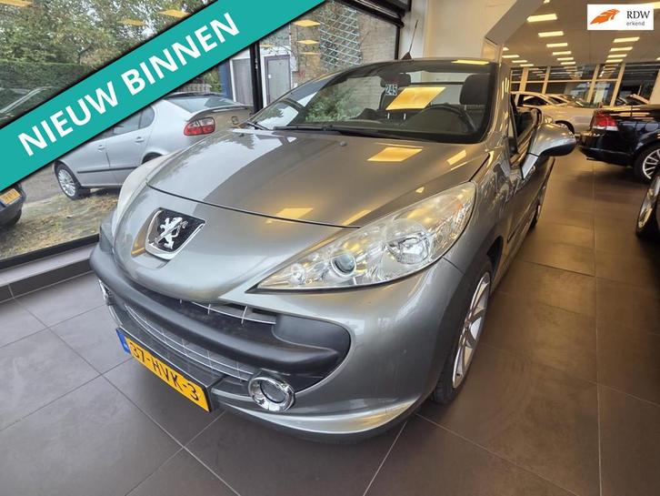 Peugeot 207 CC 1.6 VTi Roland Garros LEUKE AUTO RIJDT EN SCH, Auto's, Peugeot, Bedrijf, Te koop, ABS, Airbags, Airconditioning