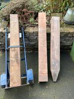3 Meerpalen Azobé hardhout 15cm x15cm, Doe-het-zelf en Verbouw, Hout en Planken, Ophalen