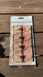Muizenvallen 4 st, Ophalen of Verzenden, Ongediertebestrijding