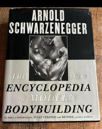 Arnold Schwarzenegger New Encyclopedia of Modern Bodybuildin beschikbaar voor biedingen