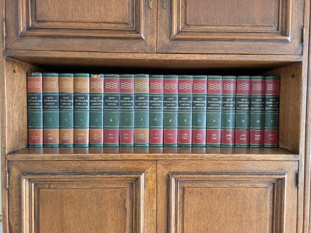 Grote Nederlandse LAROUSSE encyclopedie, Boeken, Encyclopedieën, Ophalen, Complete serie, Diverse auteurs, Zo goed als nieuw